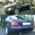 Federnsatz für Mercedes SLK 1050-1155